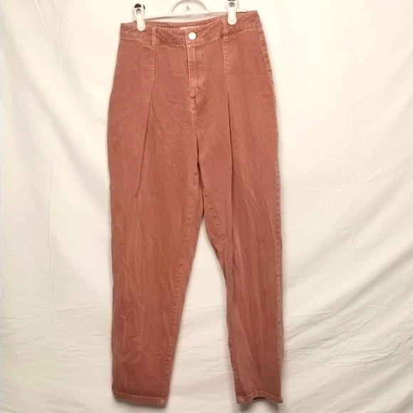 Twik pinkish brown size 29 old school fit corduroy pants women 100% bio cotton - Picture 1 of 6